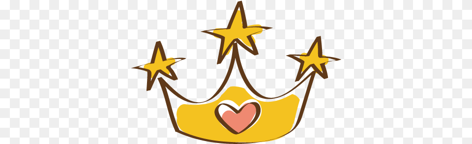 Sparkle Crown Imperial Cute Crown Icon, Symbol, Star Symbol, Accessories Free Png Download