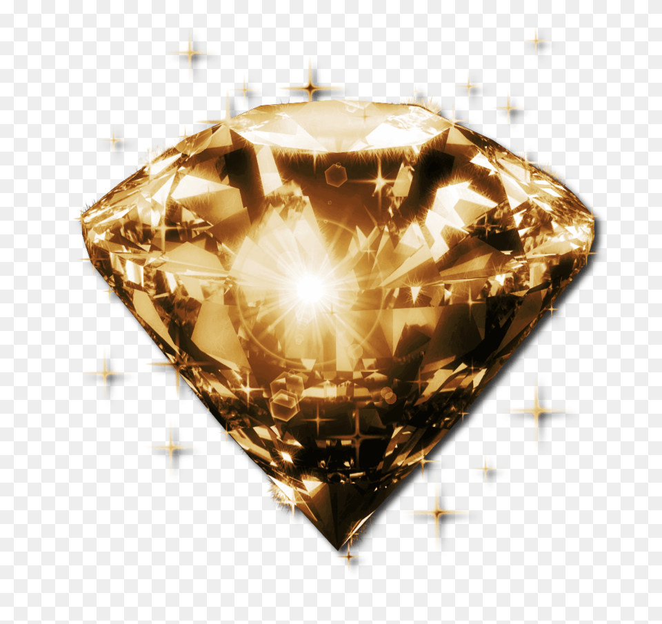Sparkling Diamond Sparkle Glow Rainbow Diamond Transparent Gold Glitter Diamond, Accessories, Jewelry, Gemstone, Airplane Free Png Download
