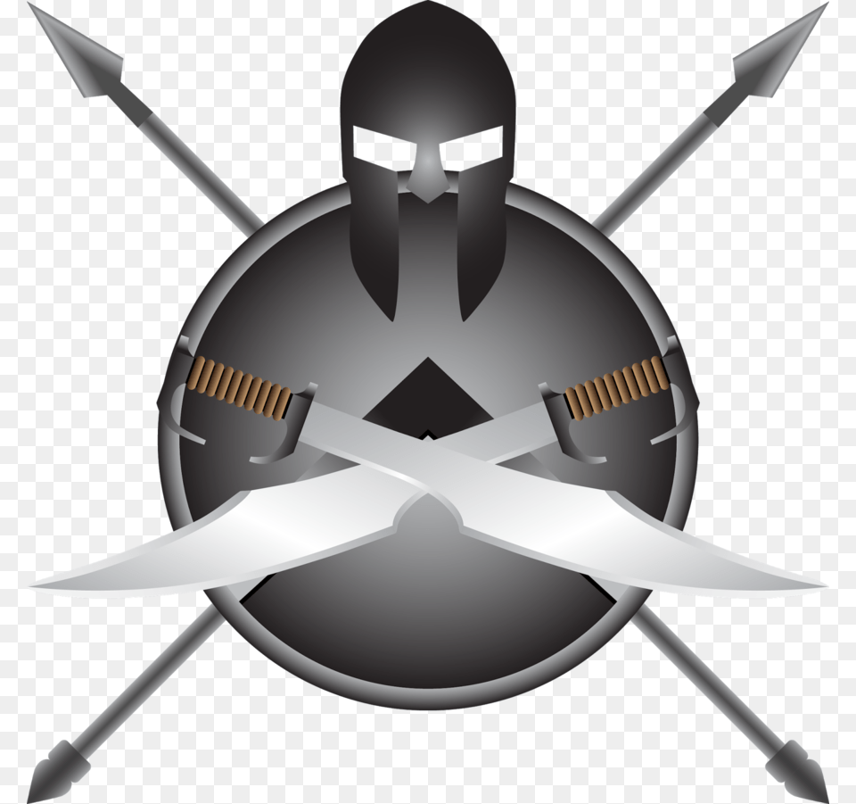 Download Spartan Symbol Clipart Spartan Army Royalty Vector Graphics, Sword, Weapon, Blade, Dagger Free Png