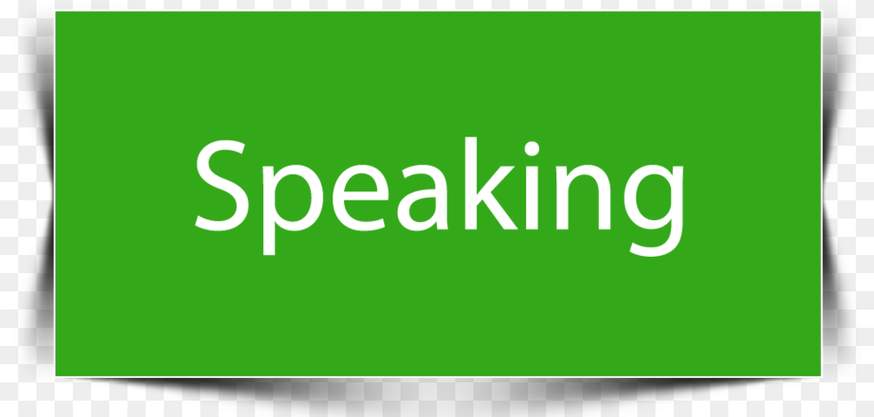 Download Speaking Graphic Design, Green, Logo, Text, Blackboard Free Png