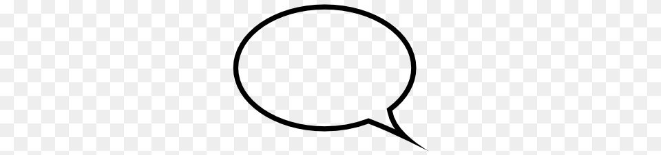 Download Speech Bubble Free Transparent And Clipart, Gray Png Image
