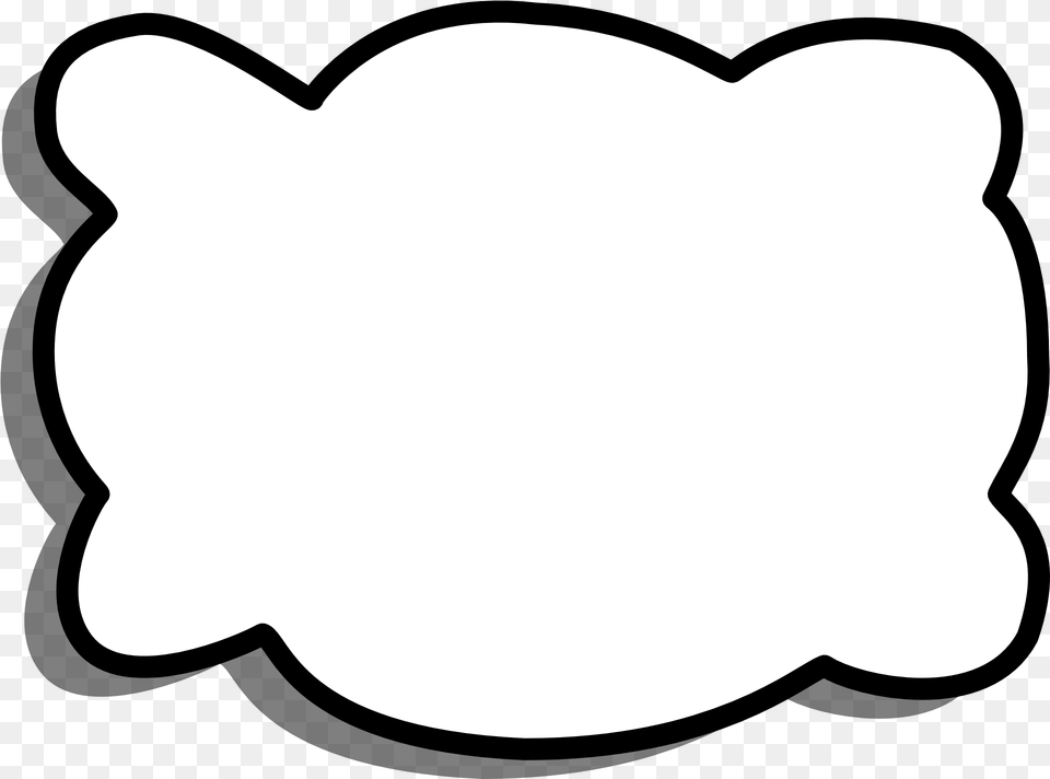 Download Speech Bubble Image, Silhouette Png