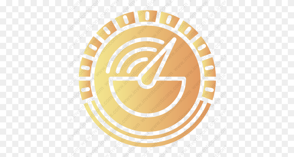 Download Speed Vector Icon Circle Free Png