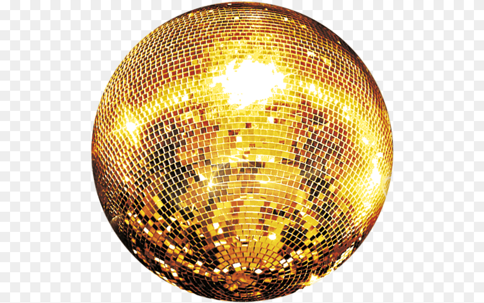 Sphere Ball Gold Light Disco Gold Disco Ball, Lighting, Lamp Free Png Download