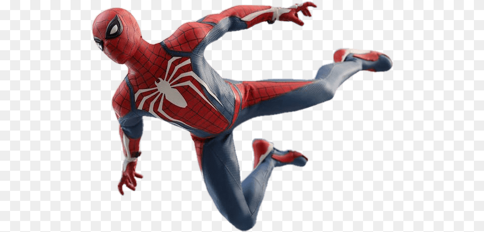 Spider Man And Spider Man Ps4 Figure, Person Free Png Download