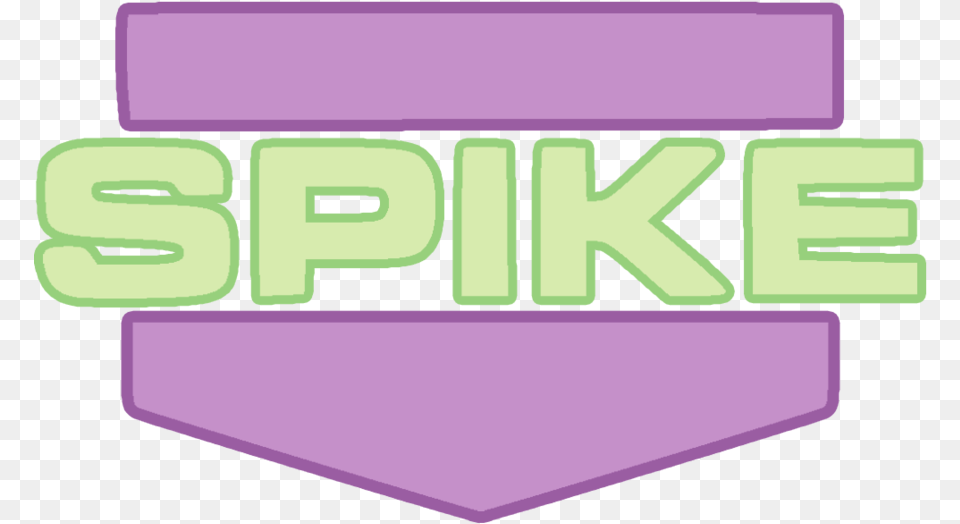 Download Spike Logo Horizontal, Purple, Green, Mailbox Png Image