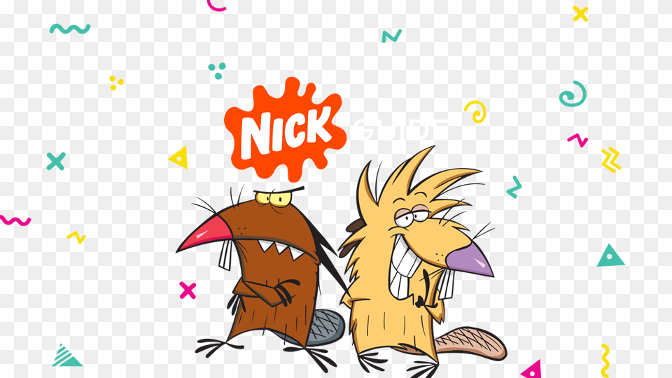 Download Spilling Administration Includes Nicksplat A Angry Beavers, Animal, Bird, Book, Comics Free Png
