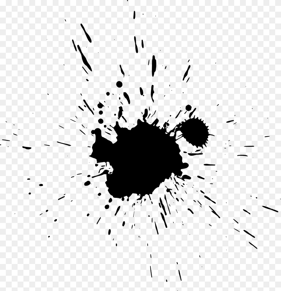 Download Splatter Paint For Picsart, Stain, Silhouette, Stencil Free Transparent Png