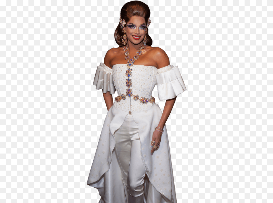 Spoilers Ahead For Rupaulu0027s Drag Race Valentina Valentina Drag Queen, Formal Wear, Clothing, Dress, Evening Dress Free Png Download