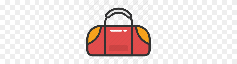 Download Sport Bag Icon Clipart Duffel Bags Handbag Clip Art Bag, Accessories, Purse, Car, Transportation Free Png