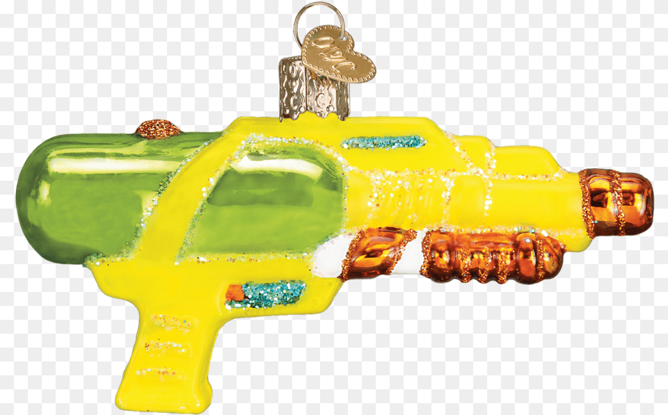 Download Squirt Gun Ornament Old World Christmas Pacific Squirt Gun Old World Christmas Ornament, Toy, Water Gun, Animal, Reptile Png Image