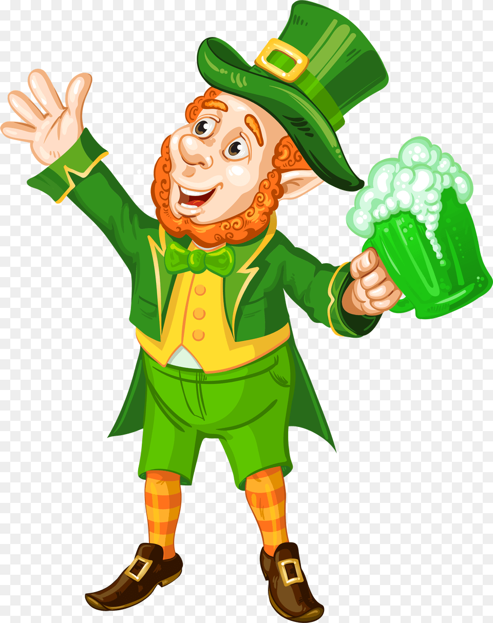 Download St Patrick S Day Leprechaun St Patrick39s Day, Baby, Person, Green, Elf Png Image
