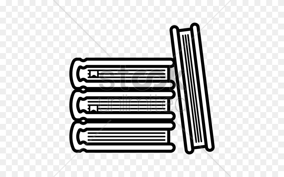 Download Stack Of Books Vector Clipart Book Clip Art Draw A Stack Of Books, Weapon Png