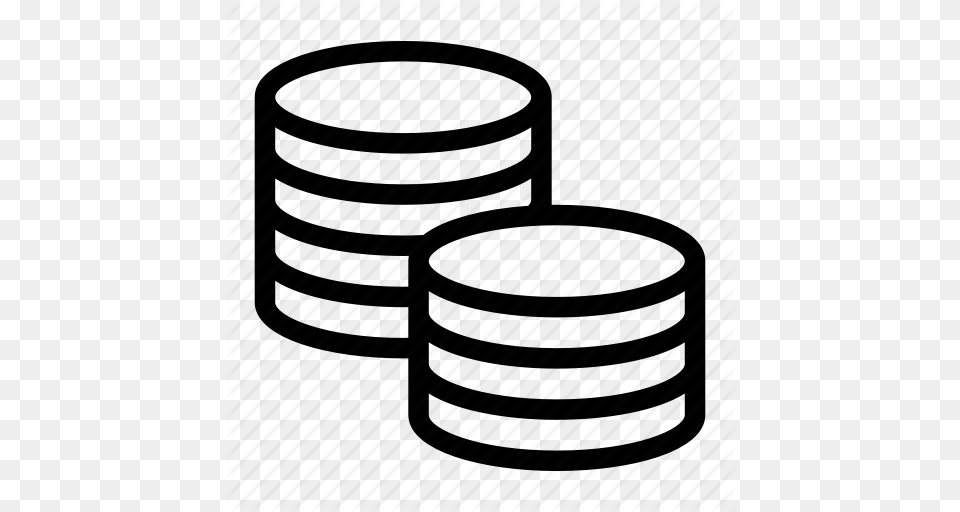 Download Stack Of Coins Logo Clipart Coin Computer Icons Coin, Coil, Spiral, Barrel, Keg Png