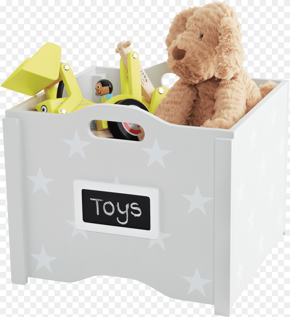Download Stacking Toy Box Grey Star Gltc Stacking Toy Box Toy Box, Crib, Furniture, Infant Bed, Machine Png