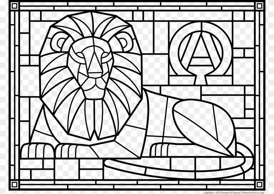 Stained Glass Windows Colouring Clipart Window Stained Glass Windows Colouring, Art, Cad Diagram, Diagram, Blackboard Free Png Download