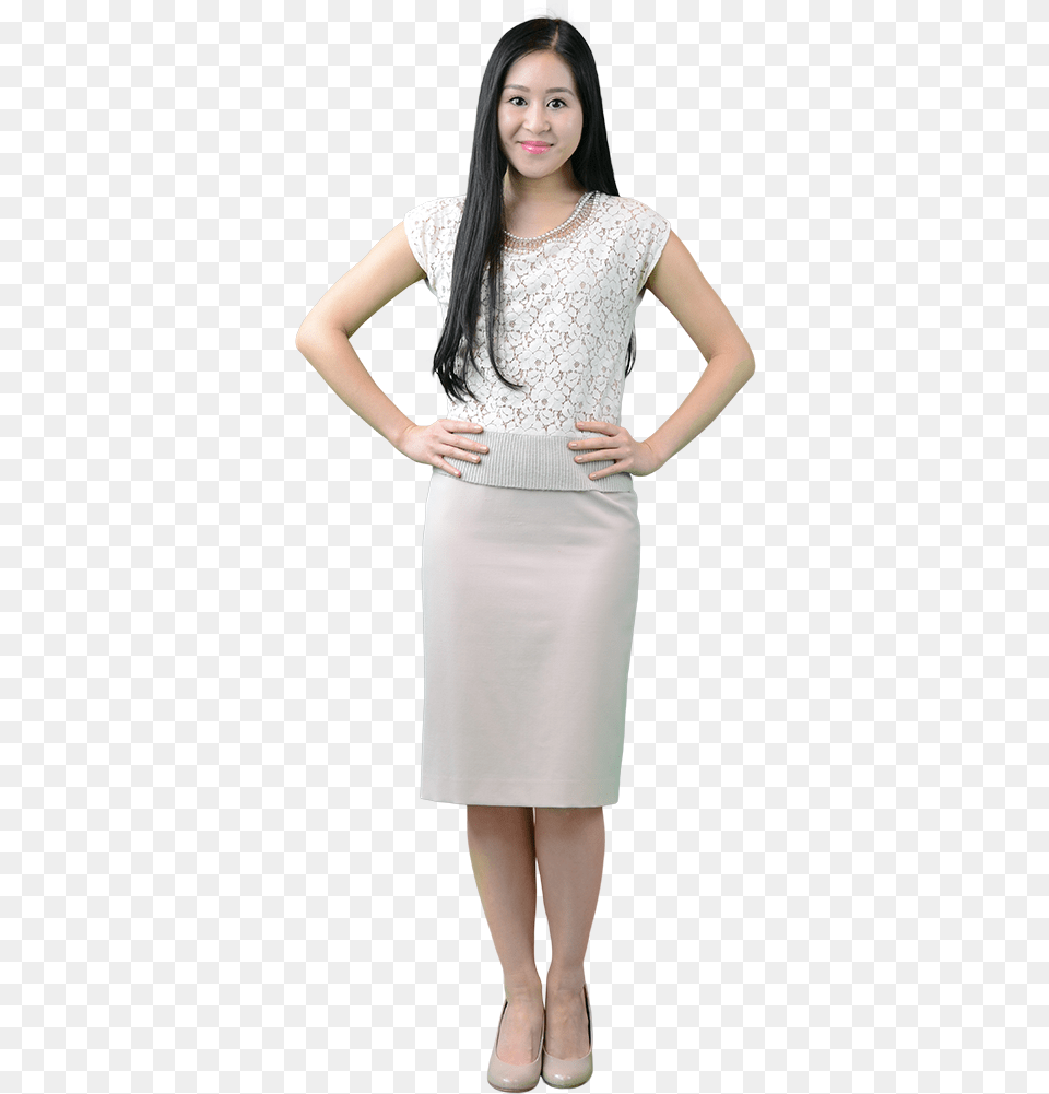 Standing 01 People Standing Image With No People Standing, Adult, Skirt, Person, Woman Free Png Download