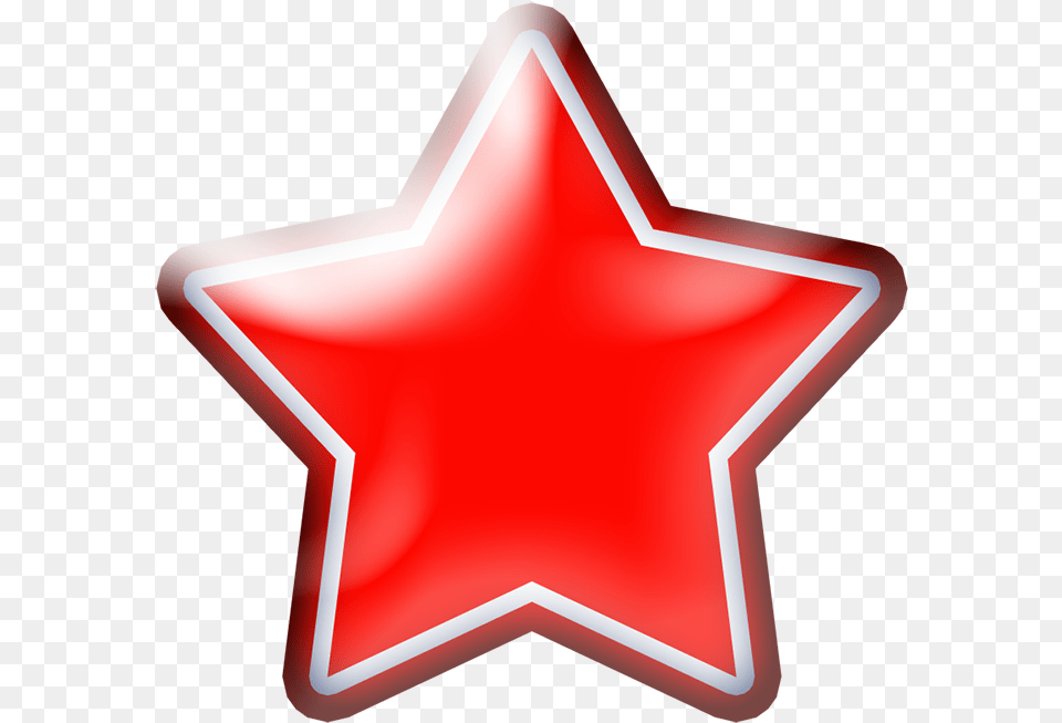 Star 3d Image Background Red Vector Graphics, Star Symbol, Symbol Free Png Download