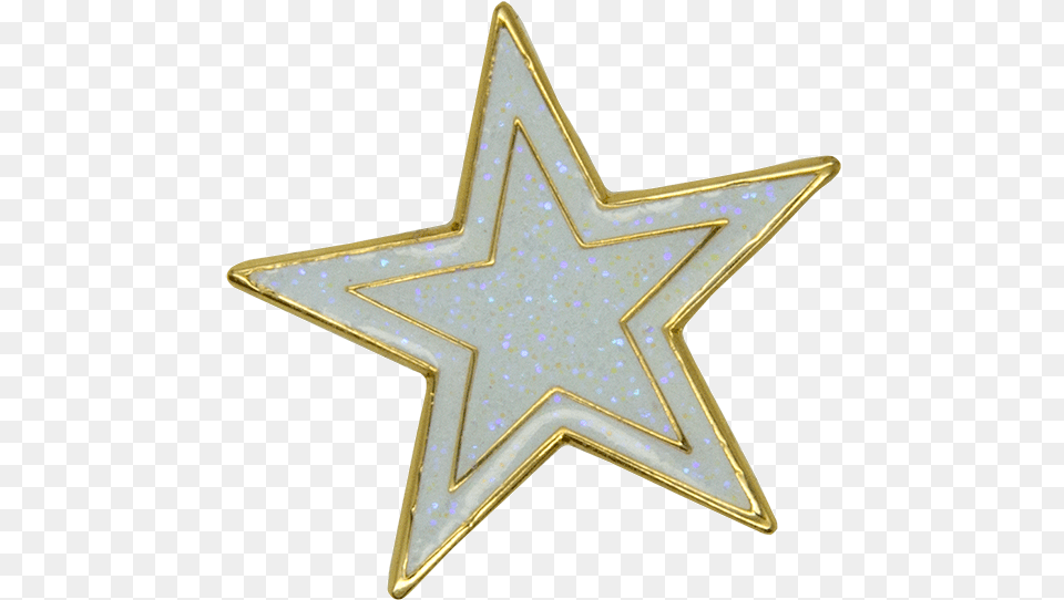 Download Star Pin White Star, Star Symbol, Symbol, Cross Free Png