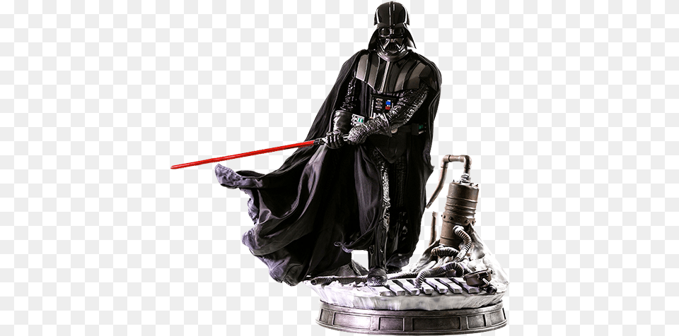 Download Star Wars Darth Vader Statue By Iron Studios Star Wars Darth Vader Statue, Fashion, Adult, Bride, Female Free Transparent Png