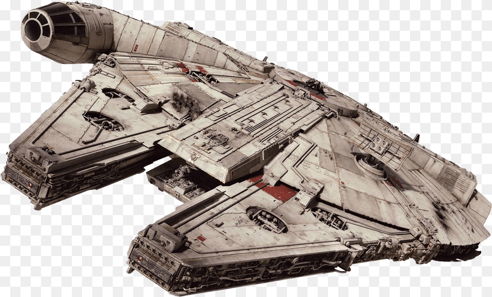 Download Star Wars Image For Millennium Falcon Background, Aircraft, Spaceship, Transportation, Vehicle Png