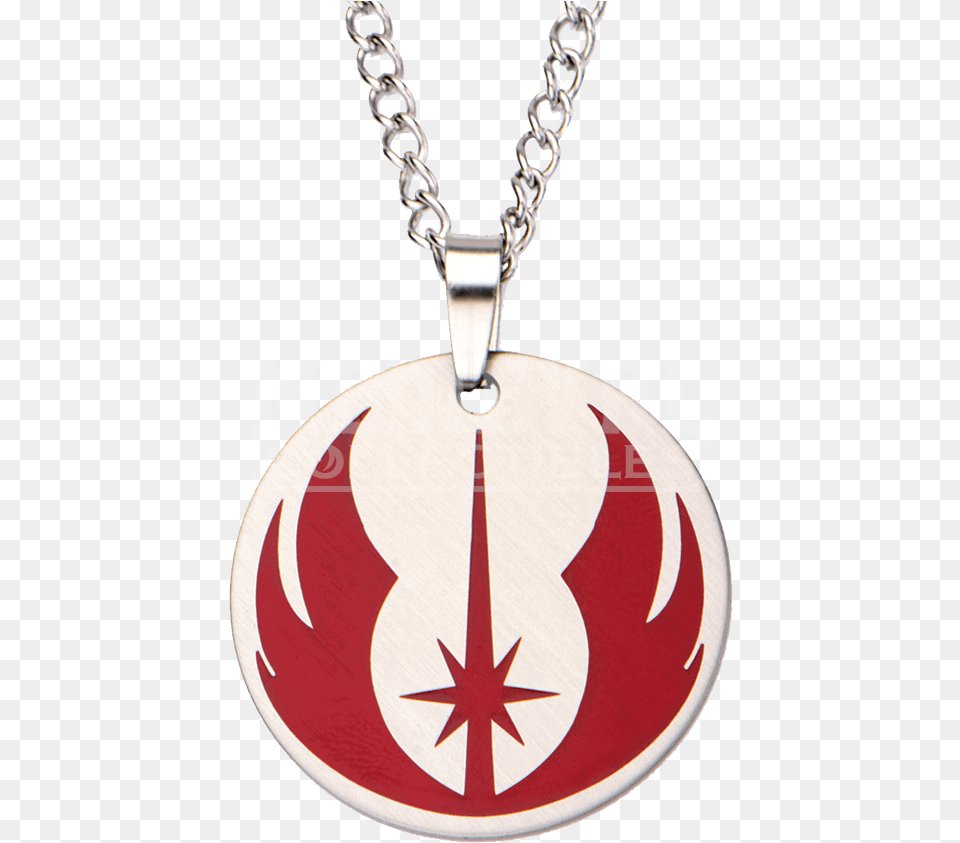 Download Star Wars Jedi Order Logo Jedi Symbol, Accessories, Jewelry, Necklace, Pendant Png