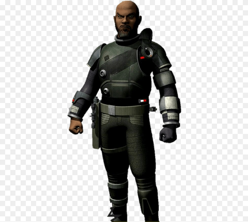 Download Star Wars Rebels Saw Gerrera 1 By Star Wars Rebels Saw Gerrera, Adult, Male, Man, Person Png Image