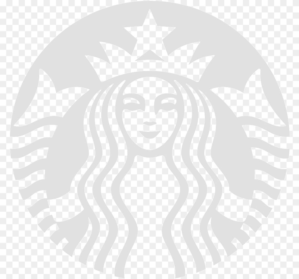 Download Starbucks Logo White Starbucks Coffee Logo White, Animal, Wildlife, Zebra, Mammal Free Transparent Png