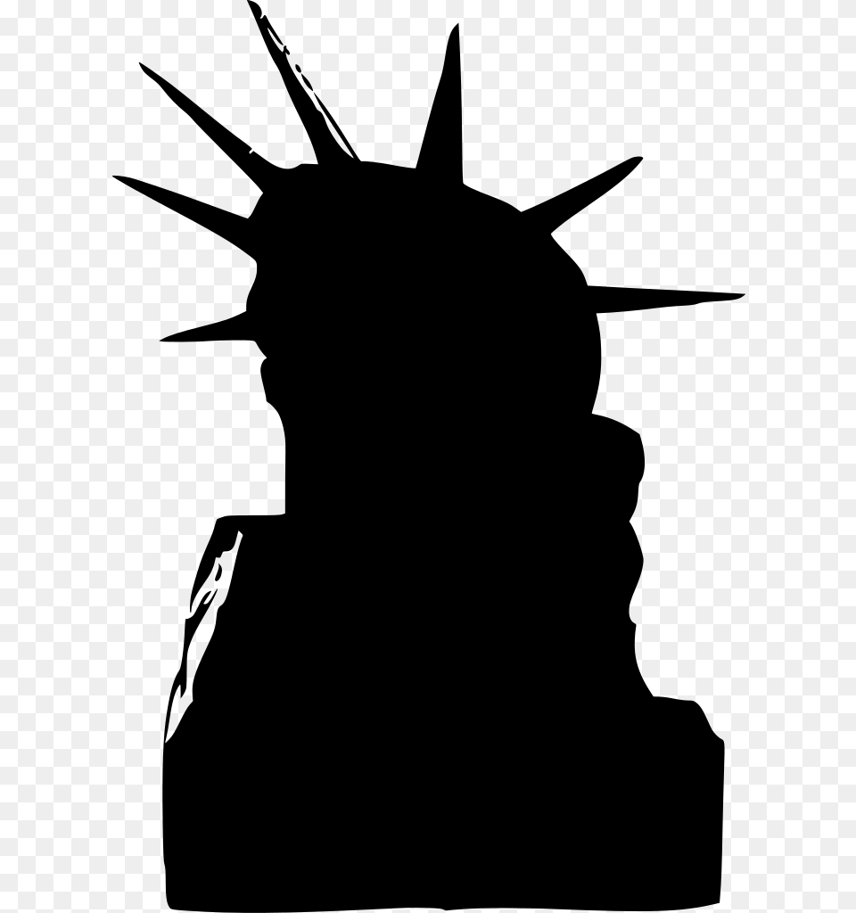 Download Statue Of Liberty Clip Art, Gray Free Png