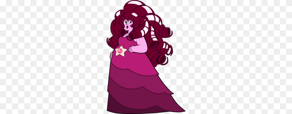 Download Steven Universe Rose Quartz And Greg Clipart Greg, Purple, Baby, Person, Cartoon Free Png