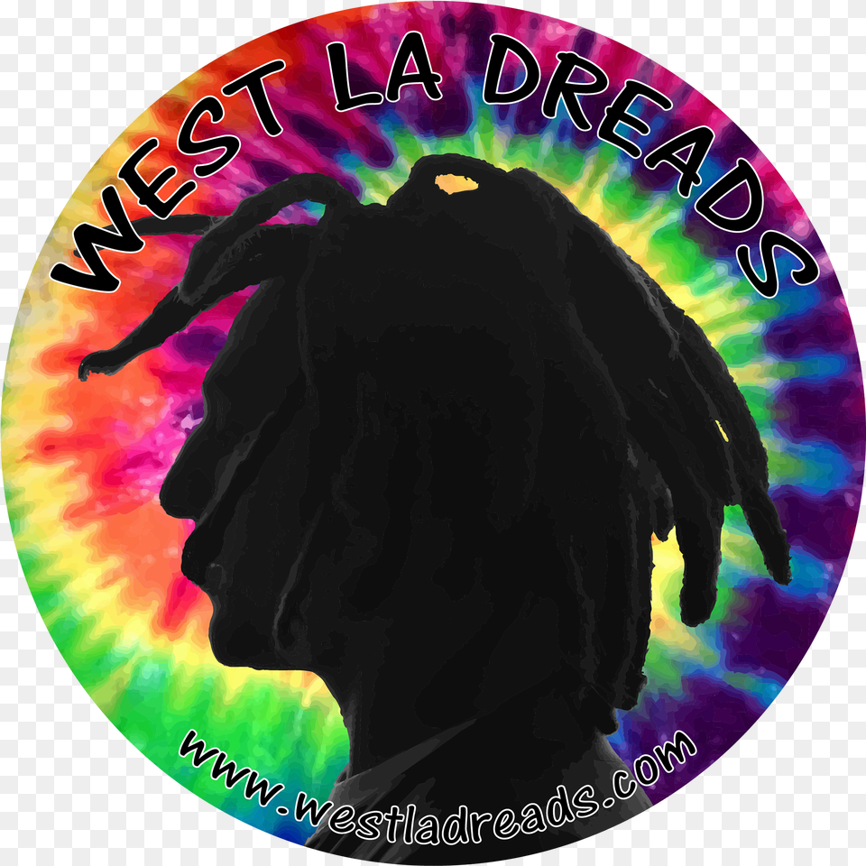 Download Stickers For West La Dreads Circle Circle, Logo, Adult, Female, Person Free Png