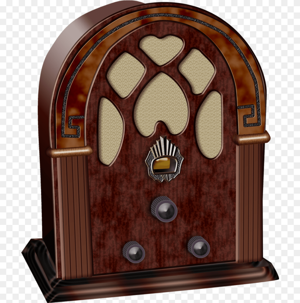Download Stock Radio Transparent Old Time Radio Christmas, Electronics Free Png