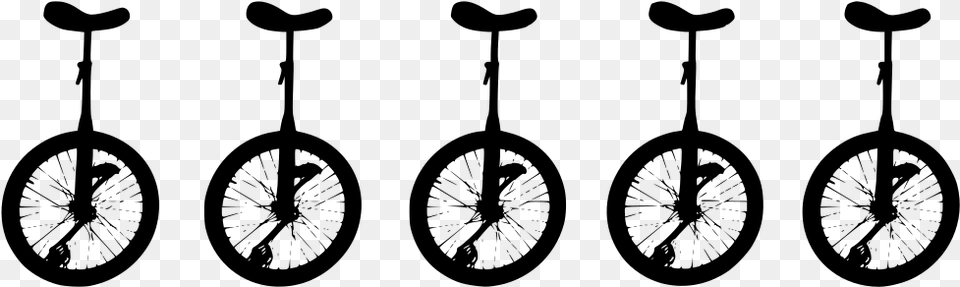 Street Unicycling, Gray Free Png Download