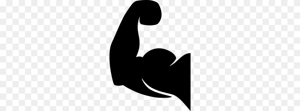 Download Strong Icon Clipart Computer Icons Clip Art Muscle, Silhouette, Clothing, Glove, Home Decor Free Transparent Png