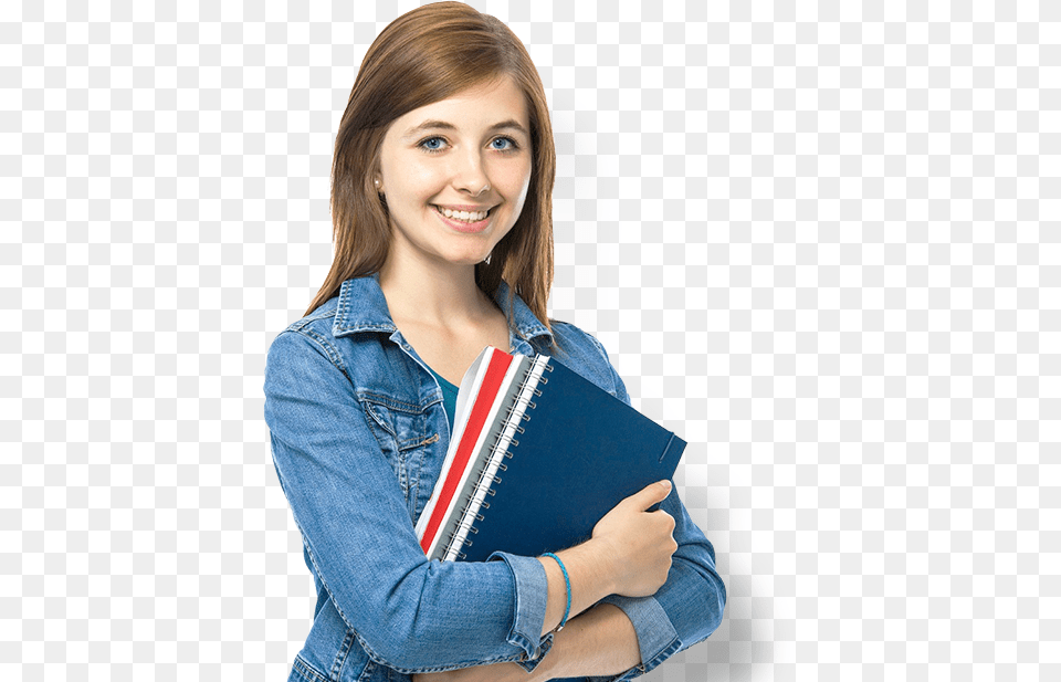 Student Girl, Book, Publication, Adult, Person Free Png Download