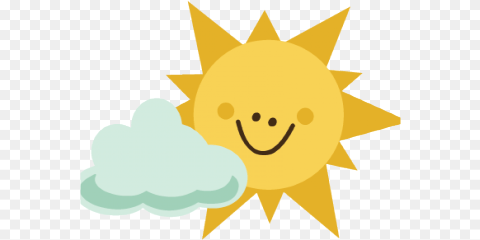 Sun Clipart Stars Sun And Cloud Clipart Sun And Cloud Clipart, Nature, Outdoors, Sky, Star Symbol Free Png Download