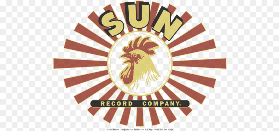 Download Sun Records Ray Rooster Fiau Malta Logo, Emblem, Symbol, Dynamite, Weapon Free Png