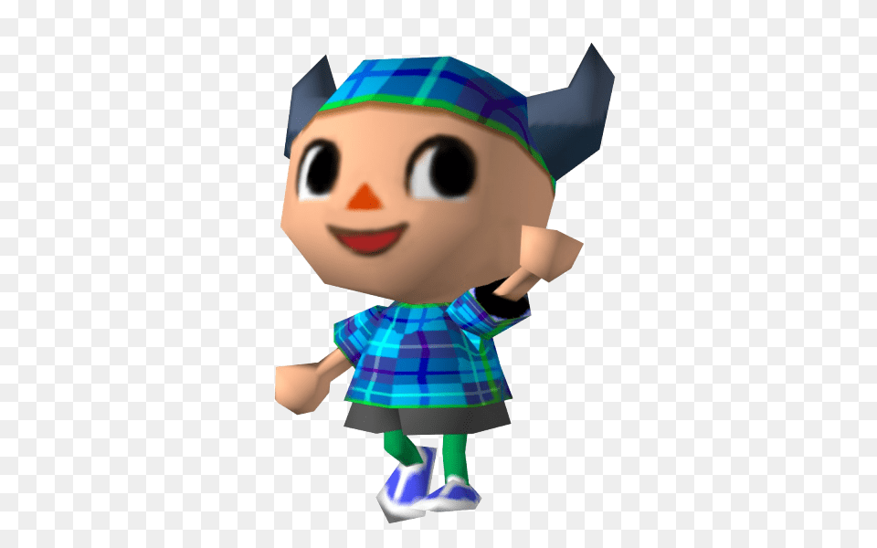 Download Super Smash Bros Original Animal Crossing Animal Crossing Wild World, Baby, Person, Tartan Png Image