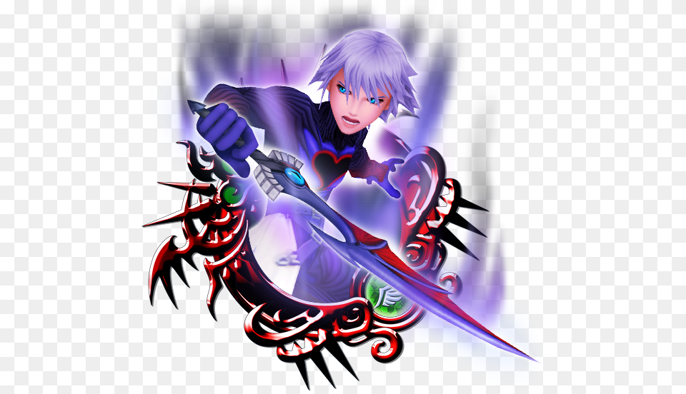 Download Supernova Riku Replica Kingdom Hearts 3 Dark Baymax, Publication, Book, Comics, Graphics Png