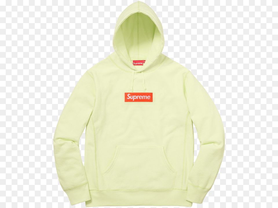 Download Supreme Box Logo Hooded Hoodie, Clothing, Hood, Knitwear, Sweater Free Transparent Png