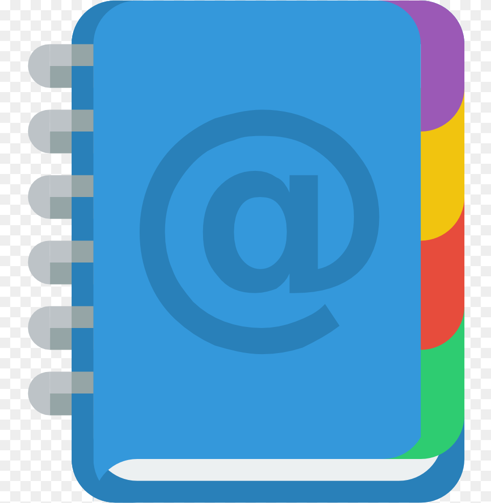 Svg Carnet D Adresse Icon, Diary, Page, Text, Spiral Free Png Download