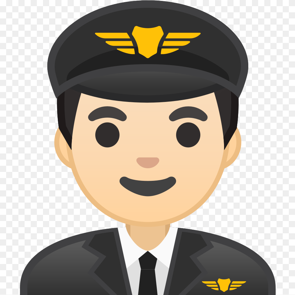 Download Svg Download Emoji Graduado, Captain, Officer, Person, Face Png