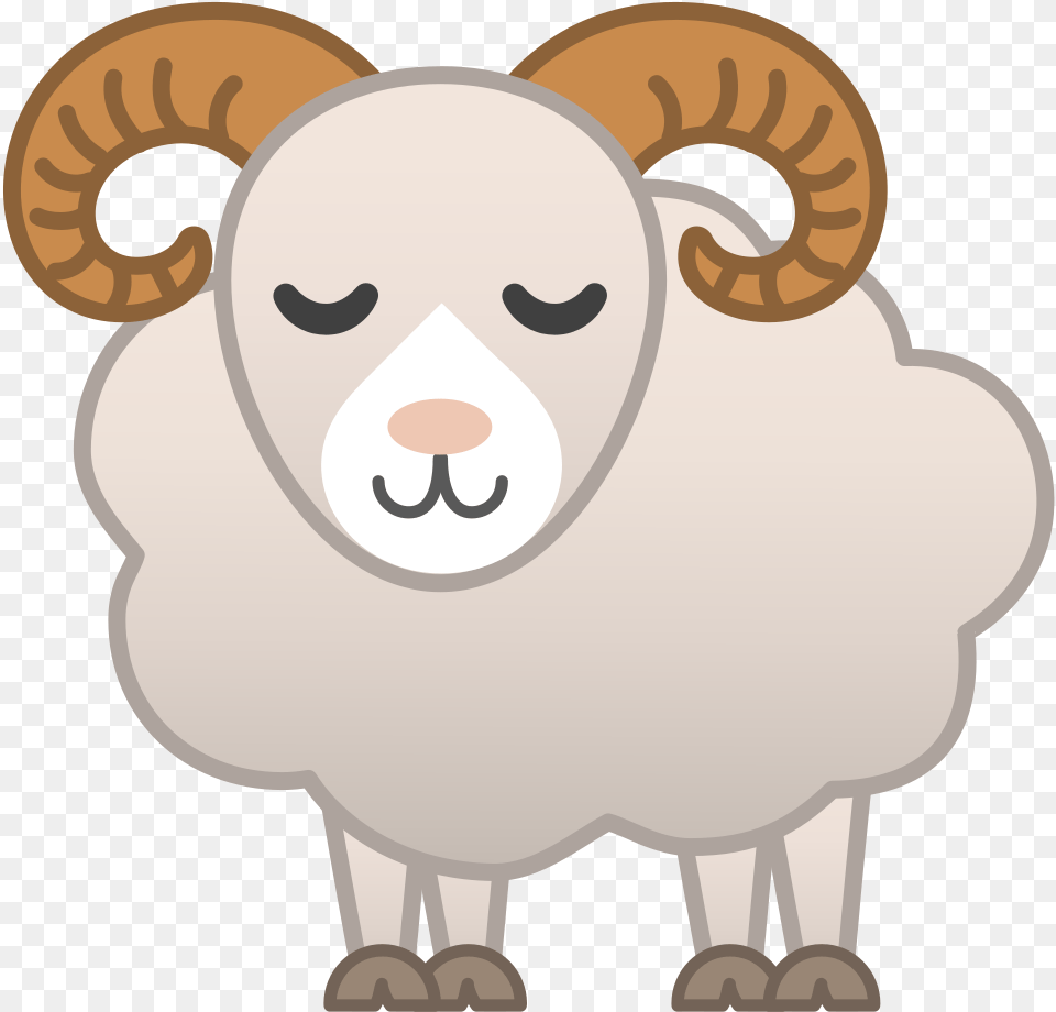 Download Svg Download Widder Emoji, Livestock, Animal, Bear, Mammal Free Transparent Png