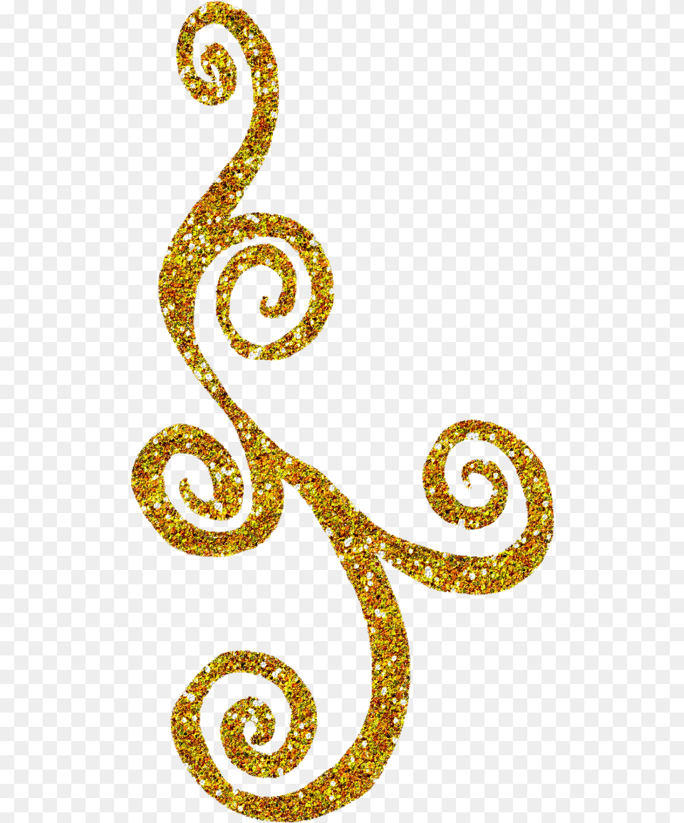 Download Svg Transparent Library Huge Freebie Gold Glitter Swirl Clip Art, Graphics, Pattern, Floral Design, Jewelry Png Image