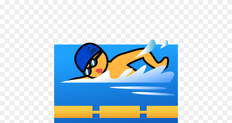 Download Swimming Clipart Swimming Pools Clip Art Blue Yellow, Water Sports, Water, Sport, Person Free Png
