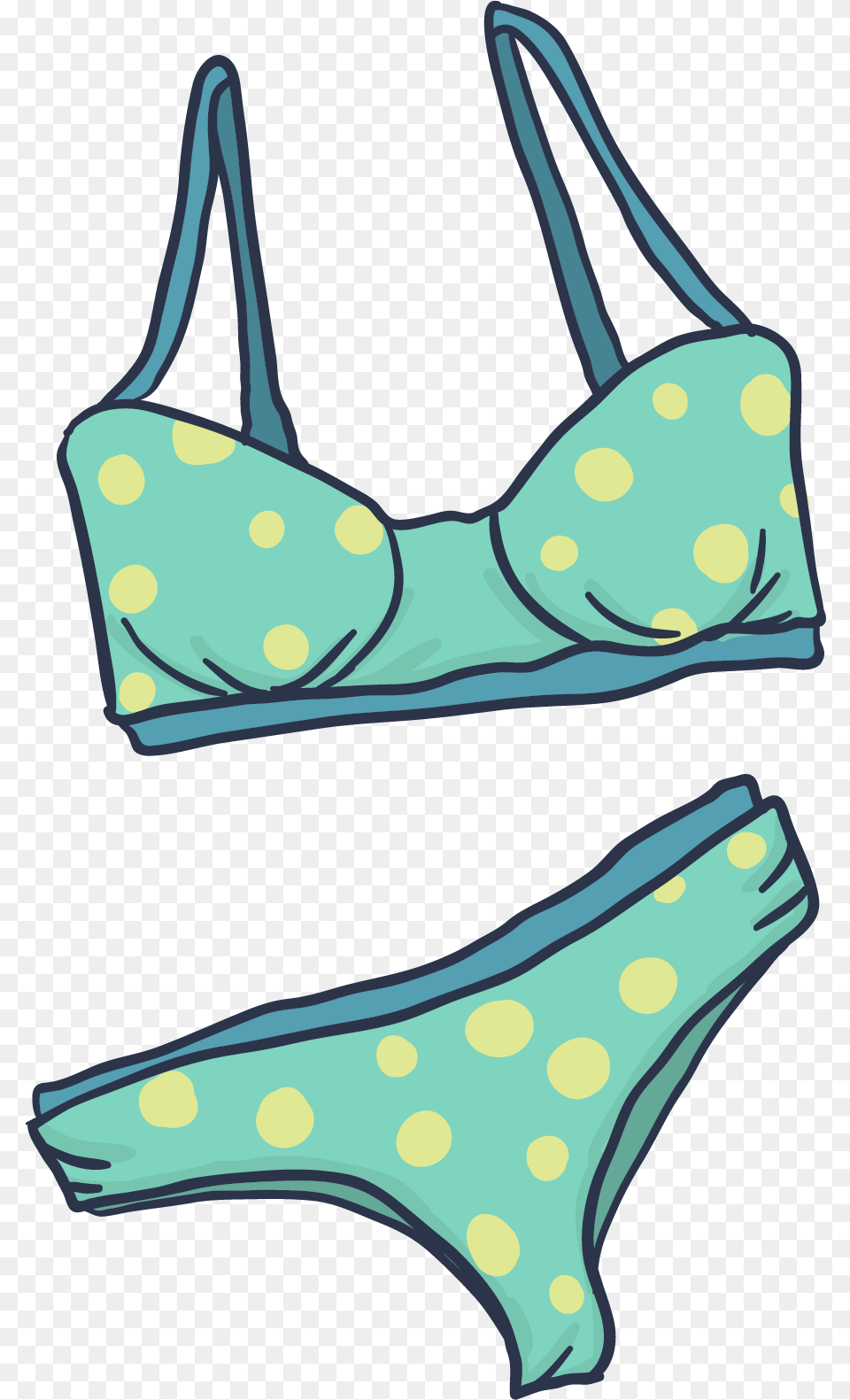 Download Swimsuit Bikini Clip Art Swimsuit Vector, Clothing, Lingerie, Swimwear, Underwear Free Transparent Png