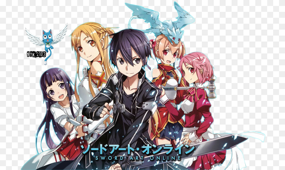 Sword Art Sword Art Online, Publication, Book, Comics, Adult Free Png Download