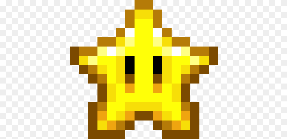 Download Symmetry Text Bros Mario Star Pixel Art Icon, Lighting, Symbol, Star Symbol Png
