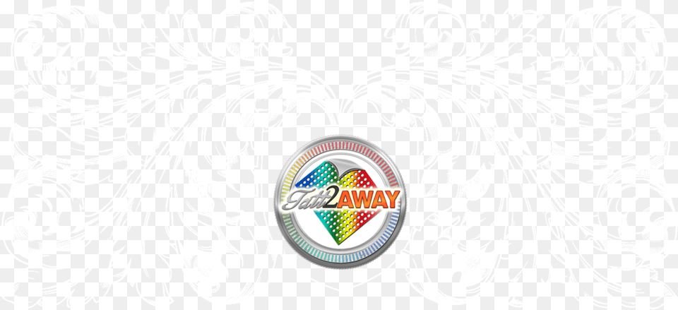 Download T2a Logo Round 02 Wht Filigree Decorative, Art, Floral Design, Graphics, Pattern Free Transparent Png
