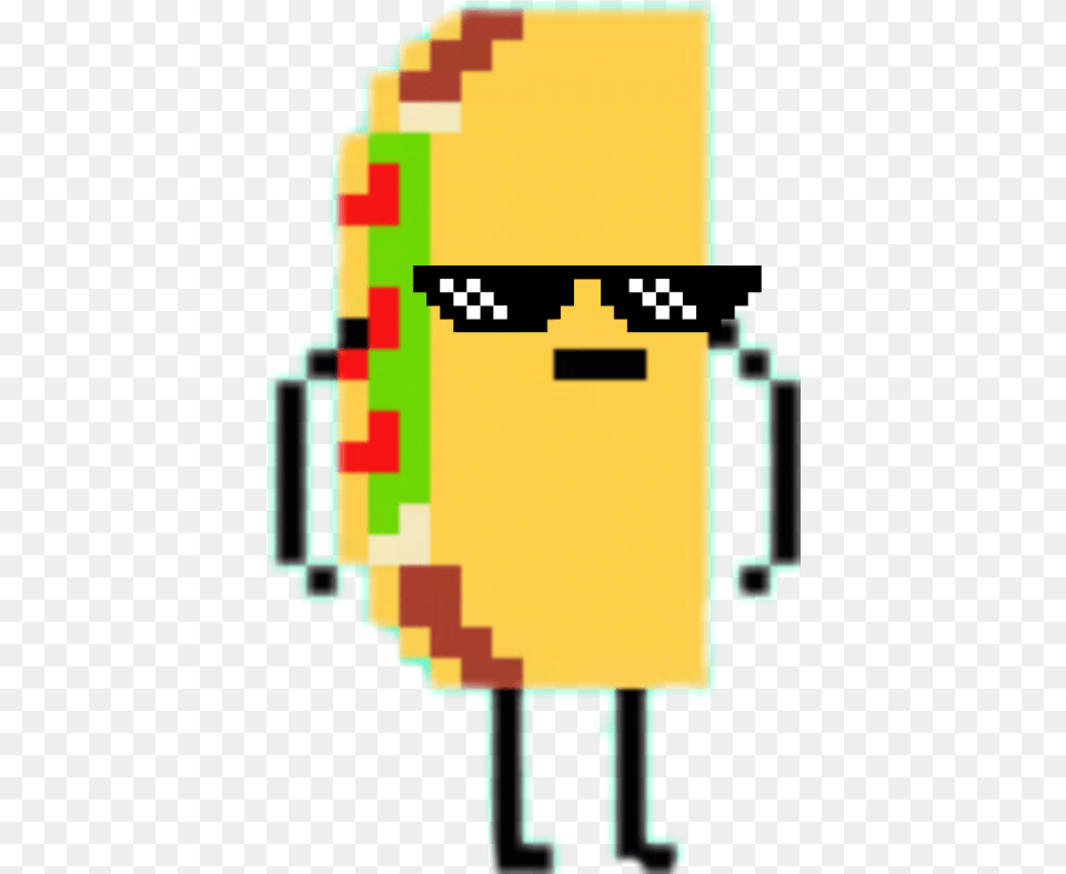 Download Taco Emoji Taco Animated Pixel Art Png Image
